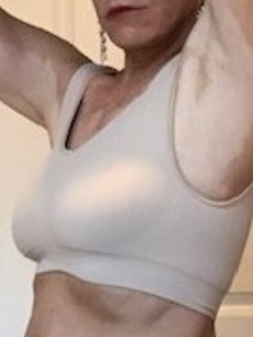 Bali Nude Workout Bra, size L